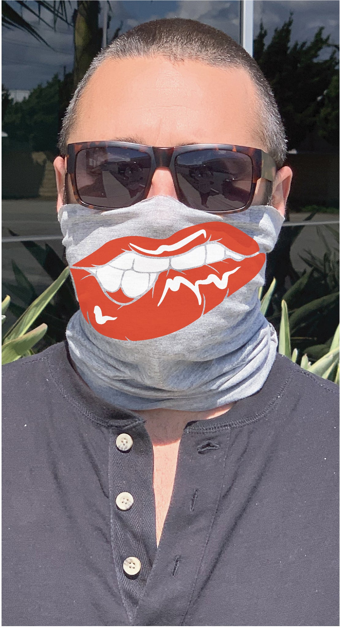 Bandit Mask- Biting Lip