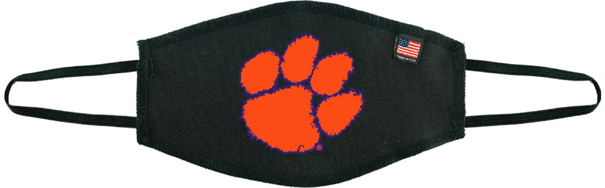 Clemson University Tiger Paw - Black